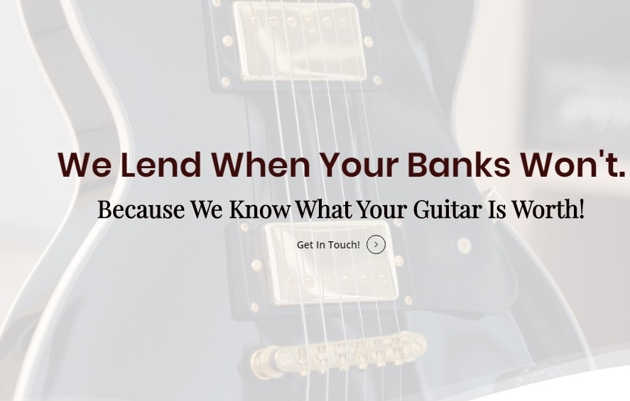 Guitar Loans - Borrow Against Guitars